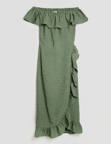 Rochie medie River Island, verde Verde