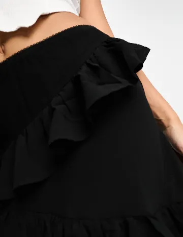Fusta Glamorous, negru