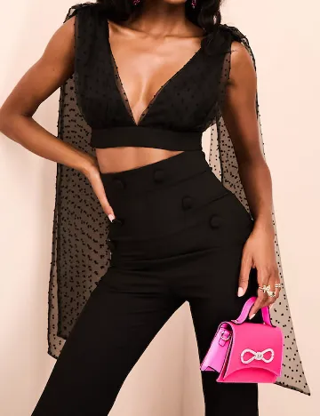 Top ASOS, negru