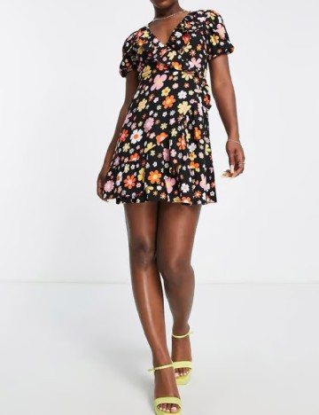 Rochie scurta Miss Selfridge, negru