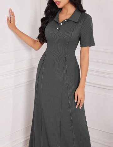 Rochie lunga SHEIN, gri