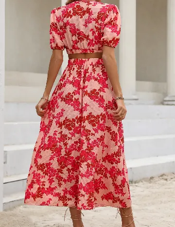Rochie lunga SHEIN, roz Roz