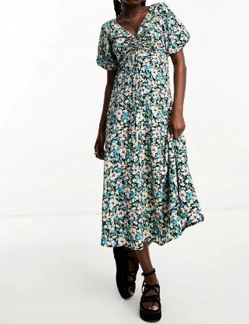Rochie medie New look, floral print