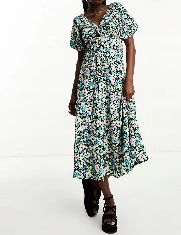 Rochie medie New look, floral print