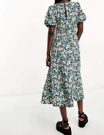 Rochie medie New look, floral print