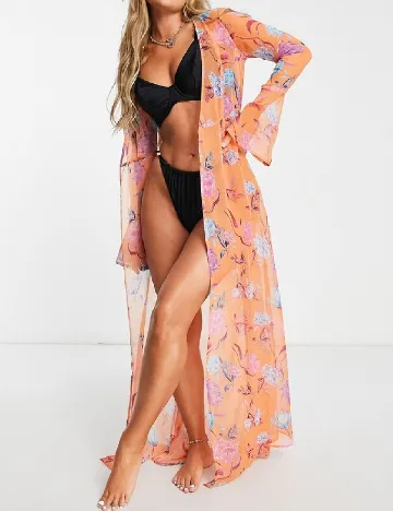 Kimono ASOS, portocaliu