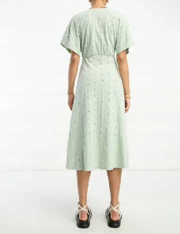 Rochie medie ASOS, verde