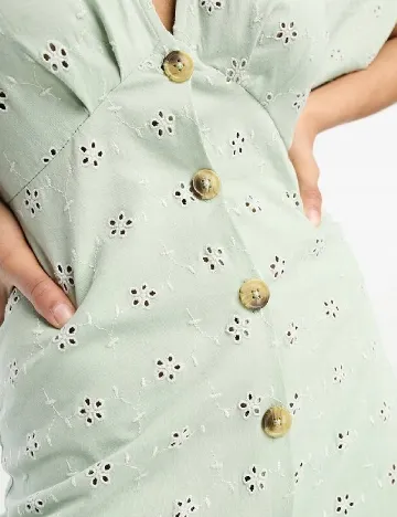 Rochie medie ASOS, verde