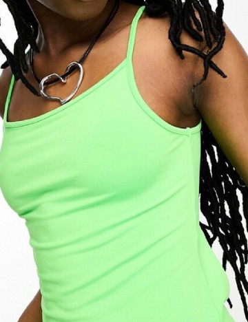 Rochie lunga Weekday, verde