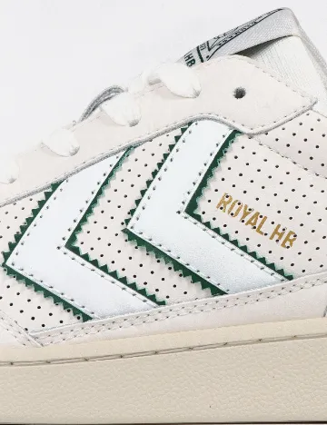 Adidasi Hummel, alb Alb
