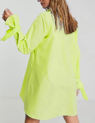Rochie scurta ASOS, verde Verde