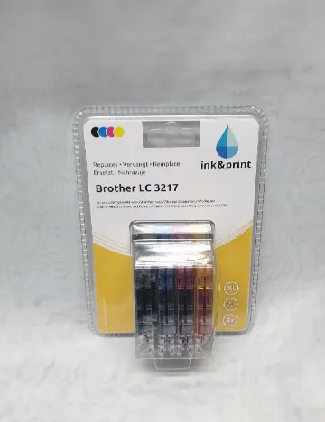Set cerneala Brother ink & print, mix culori Mix culori