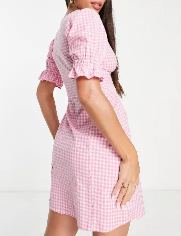 Rochie scurta Influence, roz