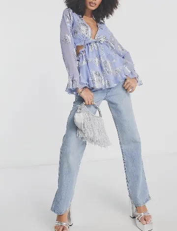 Bluza ASOS, albastru