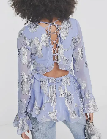 Bluza ASOS, albastru