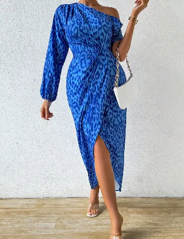 Rochie lunga SHEIN, albastru