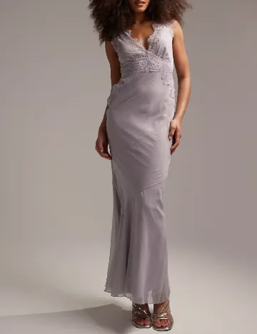 Rochie lunga ASOS, lila Mov