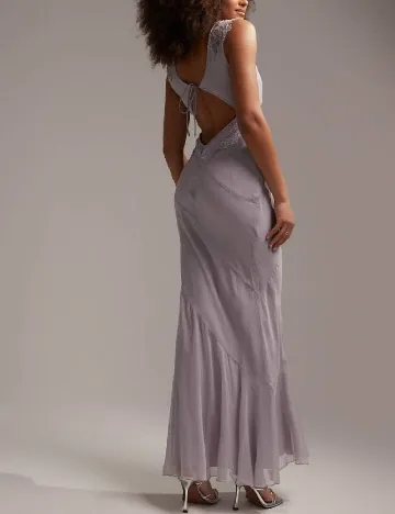 Rochie lunga ASOS, lila Mov
