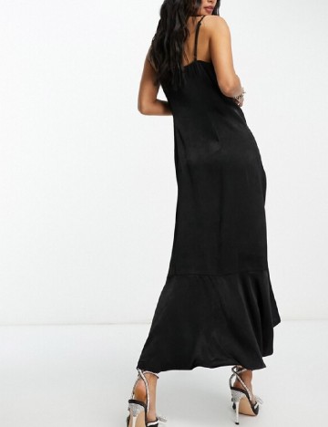 Rochie lunga Vila, negru