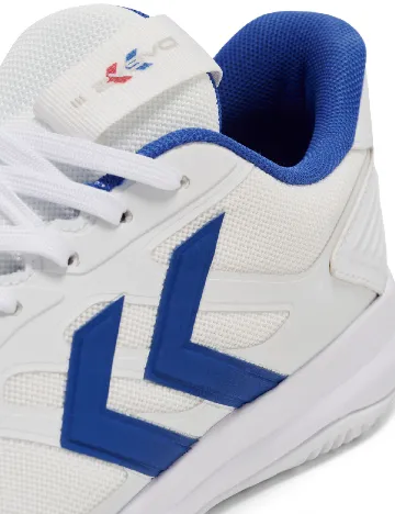 Adidasi Hummel, alb/albastru Alb