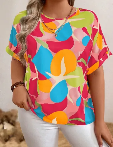 Tricou SHEIN CURVE, mix culori Mix culori