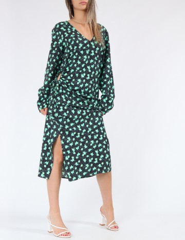 Rochie lunga Vero Moda, negru