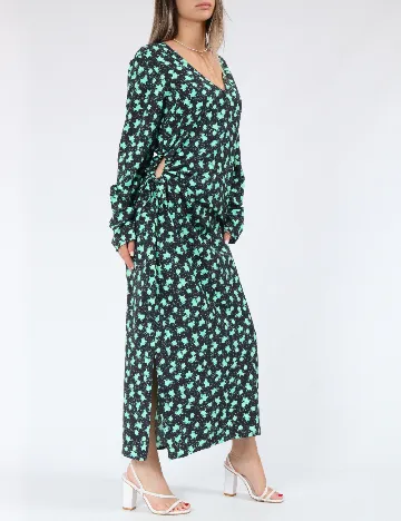 Rochie lunga Vero Moda, negru Negru