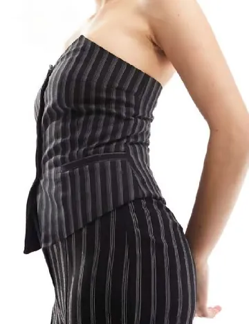 Top ASOS, negru Negru