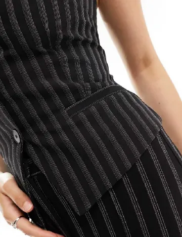 Top ASOS, negru Negru