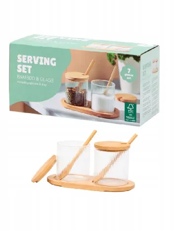 Set recipiente ACTION, bej Crem