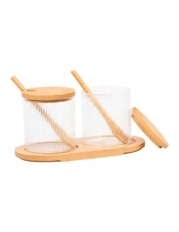 Set recipiente ACTION, bej Crem