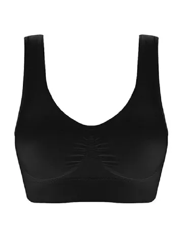 Bustiera Sensabelle, negru Negru
