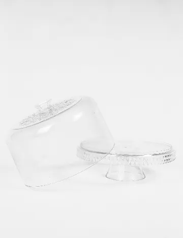 Tava patiserie Excellent Houseware, transparent Alb