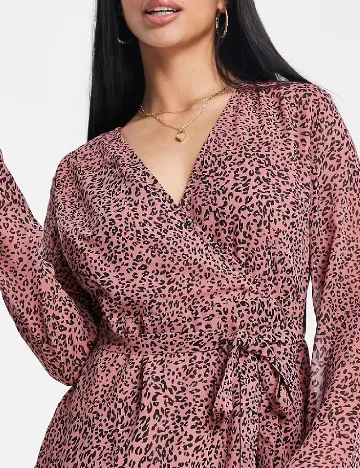 Rochie scurta Missguided, roz Roz
