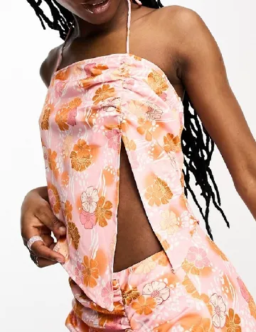 Top Another reason, floral print Floral print