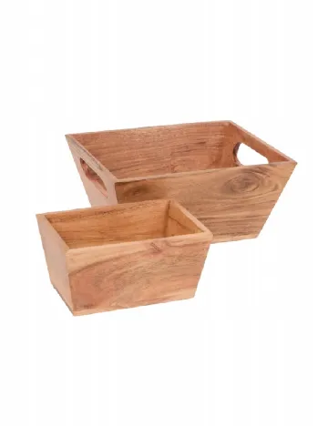Set cosulete de depozitare Zd Trading, maro Maro