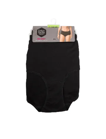 Set chiloti 2 perechi Dolce Bella, negru Negru