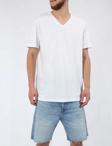 Tricou 9th AVENUE, alb Alb