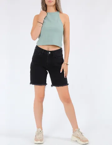 Top DRDENIM, verde Verde