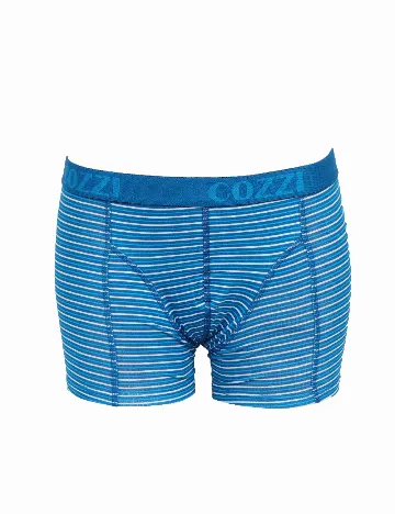 Set Boxeri 2 perechi Cozzi, albastru Albastru