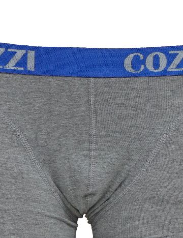 Set Boxeri 2 perechi Cozzi, albastru/gri