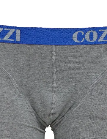 Set Boxeri 2 perechi Cozzi, albastru/gri Mix culori