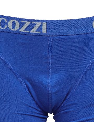 Set Boxeri 2 perechi Cozzi, albastru/gri