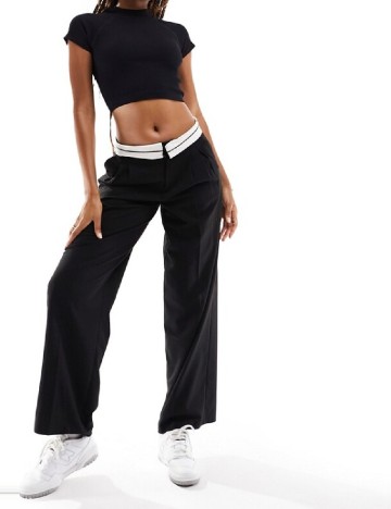 Top ASOS, negru