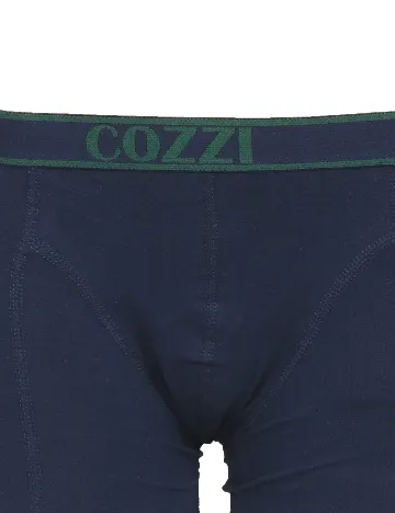 Set Boxeri 2 perechi Cozzi, verde/bleumarin Albastru