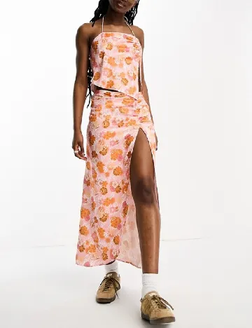 Fusta Another reason, floral print Floral print