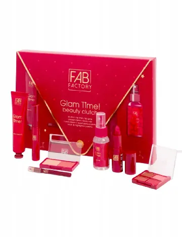 Set Machiaj FAB Factory, rosu Rosu