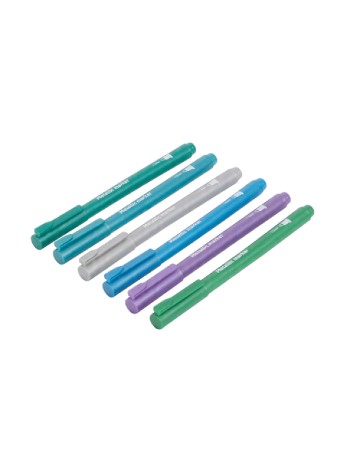 Set markere 6 bucati AVEC, mix culori