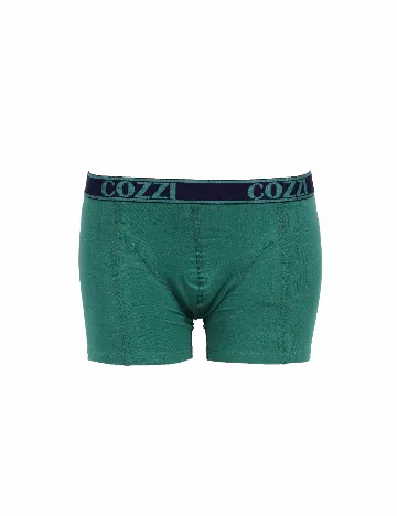 Boxeri 2 perechi Cozzi, verde Verde