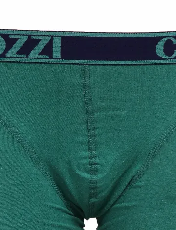 Boxeri 2 perechi Cozzi, verde Verde